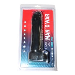 Jumbo Dildo - Sort