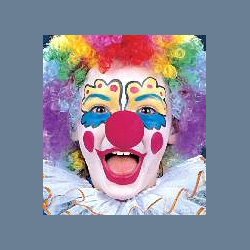 Klovnense skum tilbehr til kostume