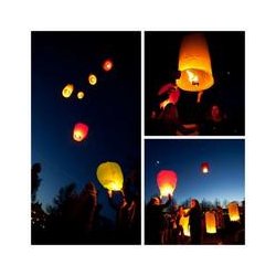 Flyvende lanterne hjerte