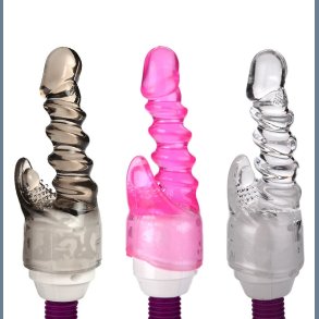 Tilbehr Magic Wand Vibrator Klar