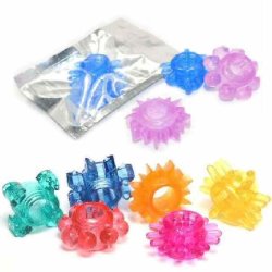 Farverige Penis Ring