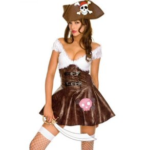 Pirat kostume.