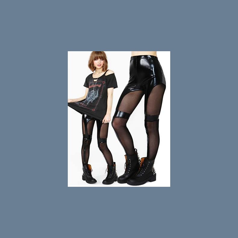 Sort Leggings