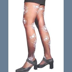 strmpebukser sort med edderkopper &amp; spind